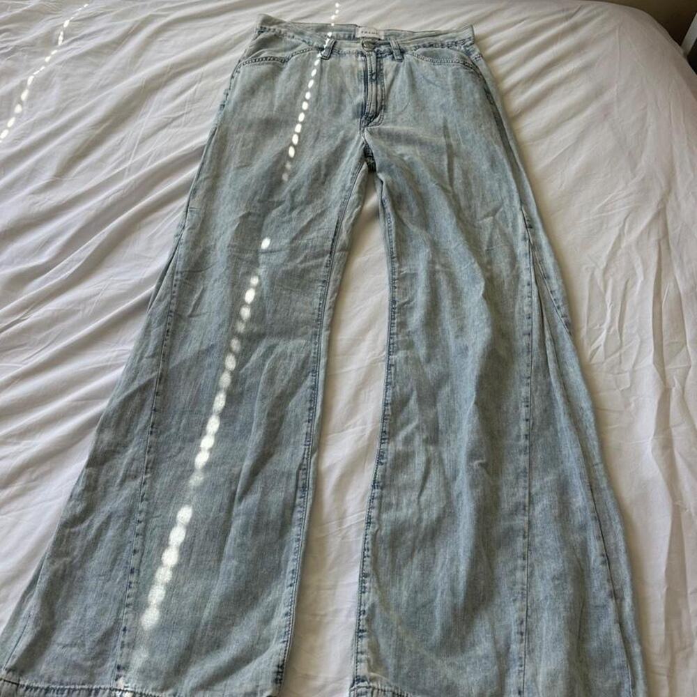 Frame le baggy palazzo jeans